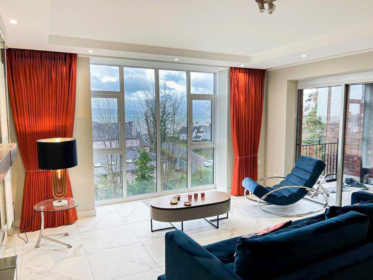 Modern Luxurious Apartment W/ Patio Balcony & View Jordanstown Экстерьер фото